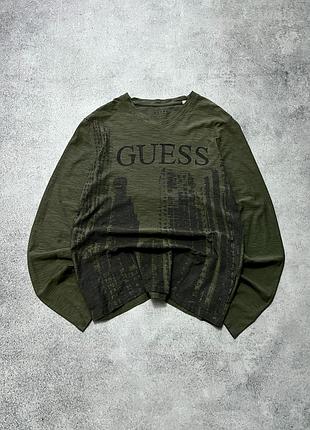 Y2k vintage лонг guess archive longsleeve \ лонгслів вінтаж л
