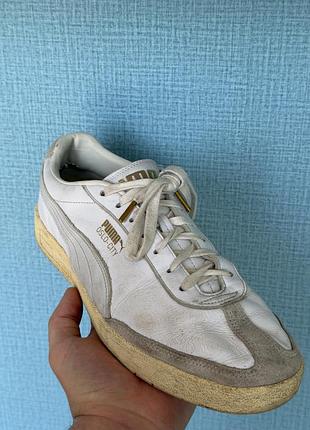 Кросівки puma oslo-city luxe mens sneaker white 47 розмір us 13