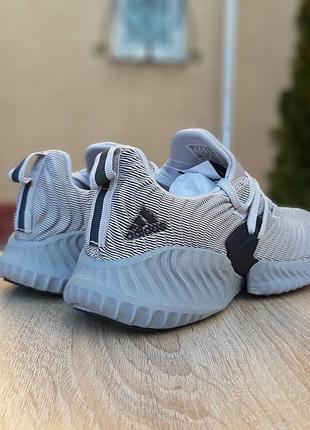 Adidas alphabounce instinct серые 2