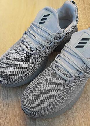 Adidas alphabounce instinct серые 4