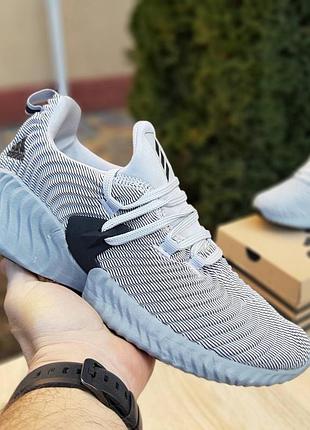 Adidas alphabounce instinct серые 7