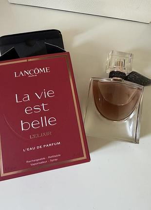 Парфумована вода lancome la vie est belle l'elixir 30 мл