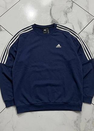Чоловічий світшот adidas 2xl темно-синій