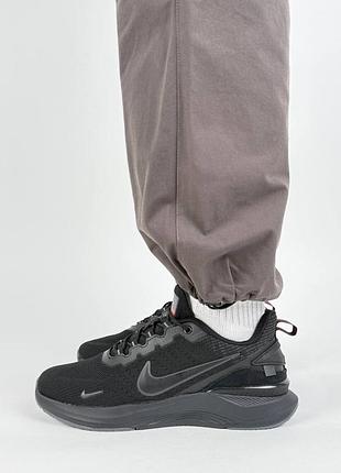 🐻 чоловічі кросівки nike air zoom winflo all black