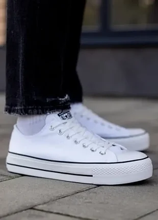 Кеды мужские converse chuck taylor all star lift ox platform trainers