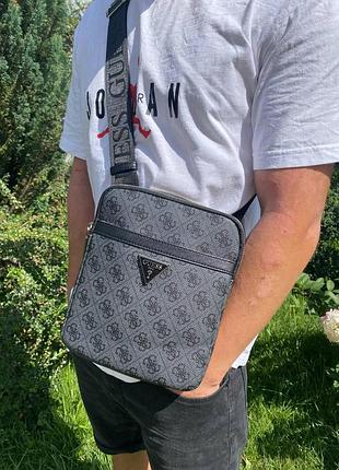 Чоловіча сумка guess vezzola smart stone bucha