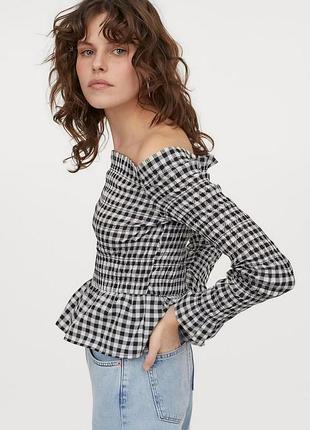 Топ з довгим рукавом h&m