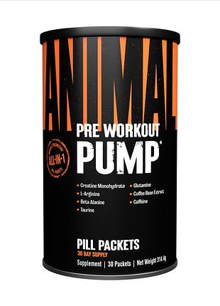 Предтренировочный комплекс universal nutrition animal pump 30 порций