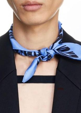 Mugler x hm h&m хустка платок 100% шовк