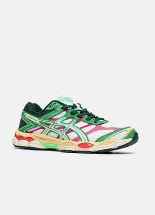 Кроссовки asics gel-cumulus 16 green pink