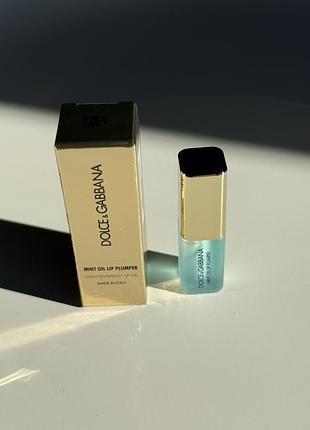 Олія для збільшення об'єму губ dolce & gabbana oil lip plumper мініатюра 2,4мл