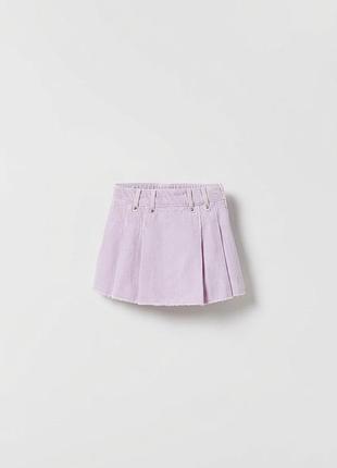 Нові шорти спідниця zara для дівчинки