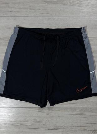 Нові чорна спортивні шорти найк nike black dri-fit acd25, xl, оригінал