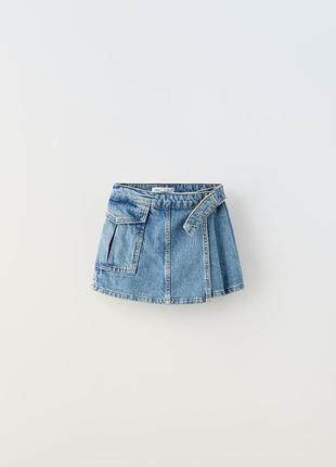 Нові шорти спідниця zara для дівчинки