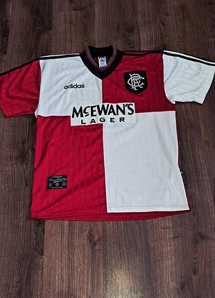 Мужская уникальная футболка jersey vintage glasgow rangers 1995