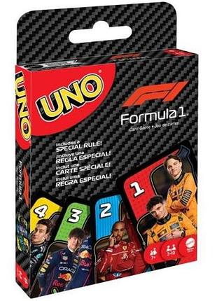 Настільна гра uno f1 (уно f1)