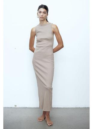 Сукня в рубчик h&amp;m