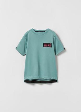 Нова спортивна футболка zara для хлопчика
