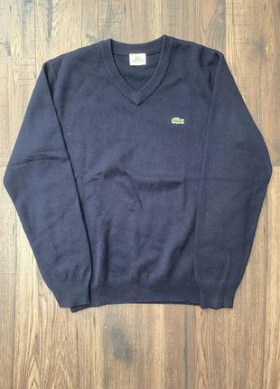 Вовняний светр lacoste sport / оригінал / стан суперяк