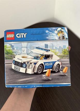 Lego city поліцейське патрульне авто