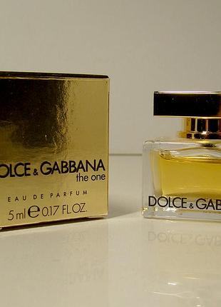 Миниатюра dolce &amp; gabbana the one eau de parfum. оригинал.