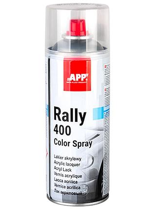 Акриловий лак аерозольний app rally прозорий 400мл 210126