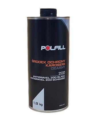 Антигравій під пістолет (баранек) 200 чорний 1,8кг polfill