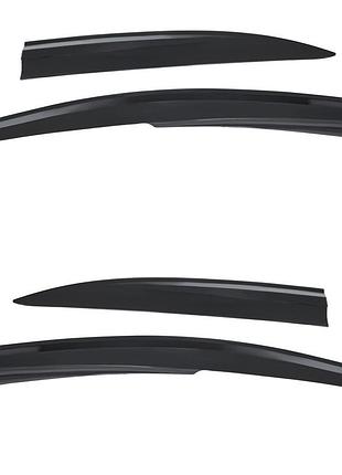 Дефлекторы окон (ветровики) honda civic viii 2006-2011, 4шт, sunplex, седан, на скотче