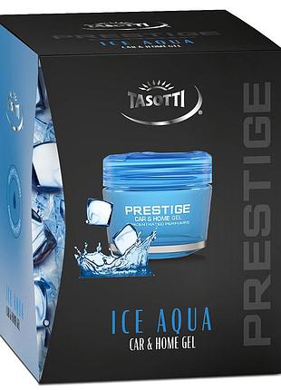 Ароматизатор для авто гелевий "gel prestige" ice aqua (крижана вода) 50мл tasotti