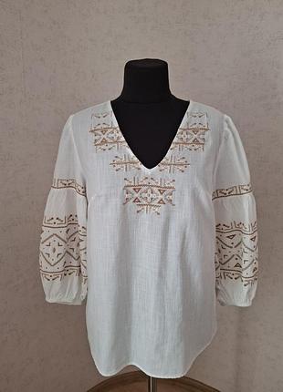 Блуза вишиванка h&amp;m