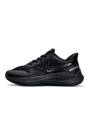 🐻 мужские кроссовки nike air zoom winflo 8 shield all black space