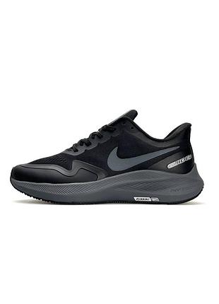 🐻 чоловічі кросівки nike air zoom winflo 8 shield black grey