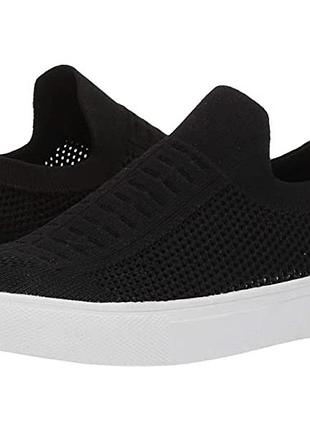 Steve madden женские слипоны black