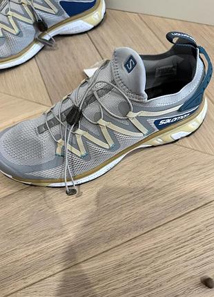 Salomon сині кросівки унісекс xt-rush quarry mallard grey cumin
