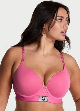 Victoria´s victorias secret виктория сикрет бюст бра бюстгальтер the t-shirt perfect shape shine patch push-up bra