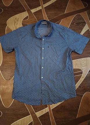 Сорочка літня barbour короткий рукав розмір xl