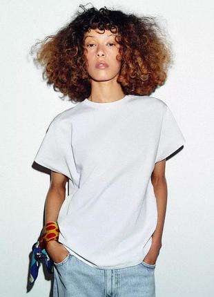 Футболка жіноча біла zara new