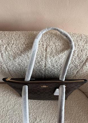 Сумка шопер coach zip tote 6