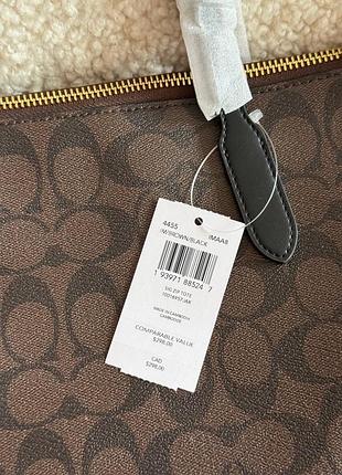 Сумка шопер coach zip tote 5