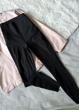 Черные лосины h&amp;m