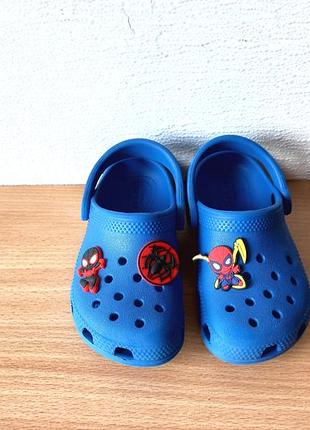 Отличные кроксы сабо crocs с8/25-26р. стелька 15,7 см.