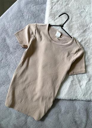 Бежева футболка h&amp;m