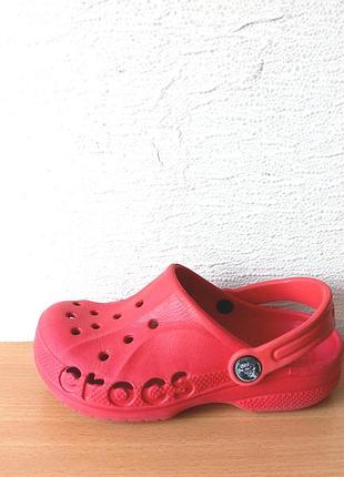 Отличные кроксы сабо crocs с12-13/30р. стелька 19 см.