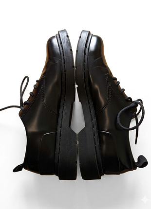 Туфлі pull &amp; bear chunky derby 4