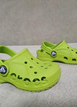 Кроксы детские crocs iconic comfort 3