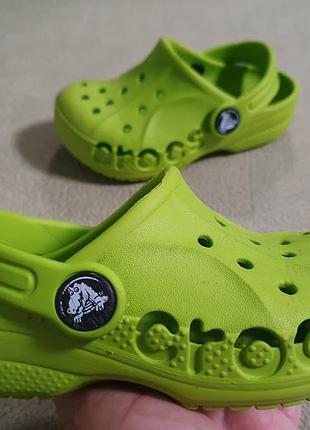 Кроксы детские crocs iconic comfort 6