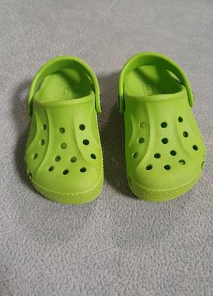 Кроксы детские crocs iconic comfort 5