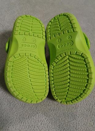 Кроксы детские crocs iconic comfort 8
