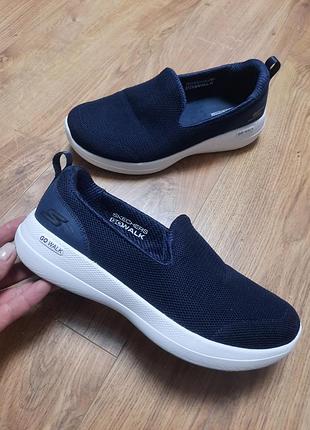 Мокасини skechers gowalk сліпони сліпи балетки кросівки