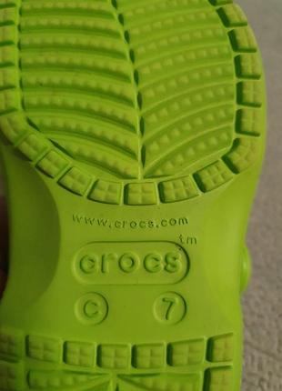 Кроксы детские crocs iconic comfort 9